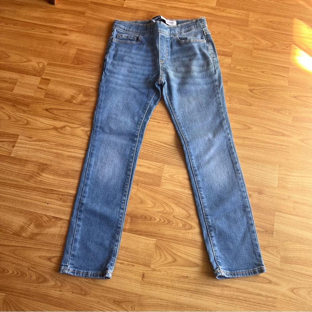 Old Navy Light Blue Girl Skinny Jeans - Picture 2 of 4
